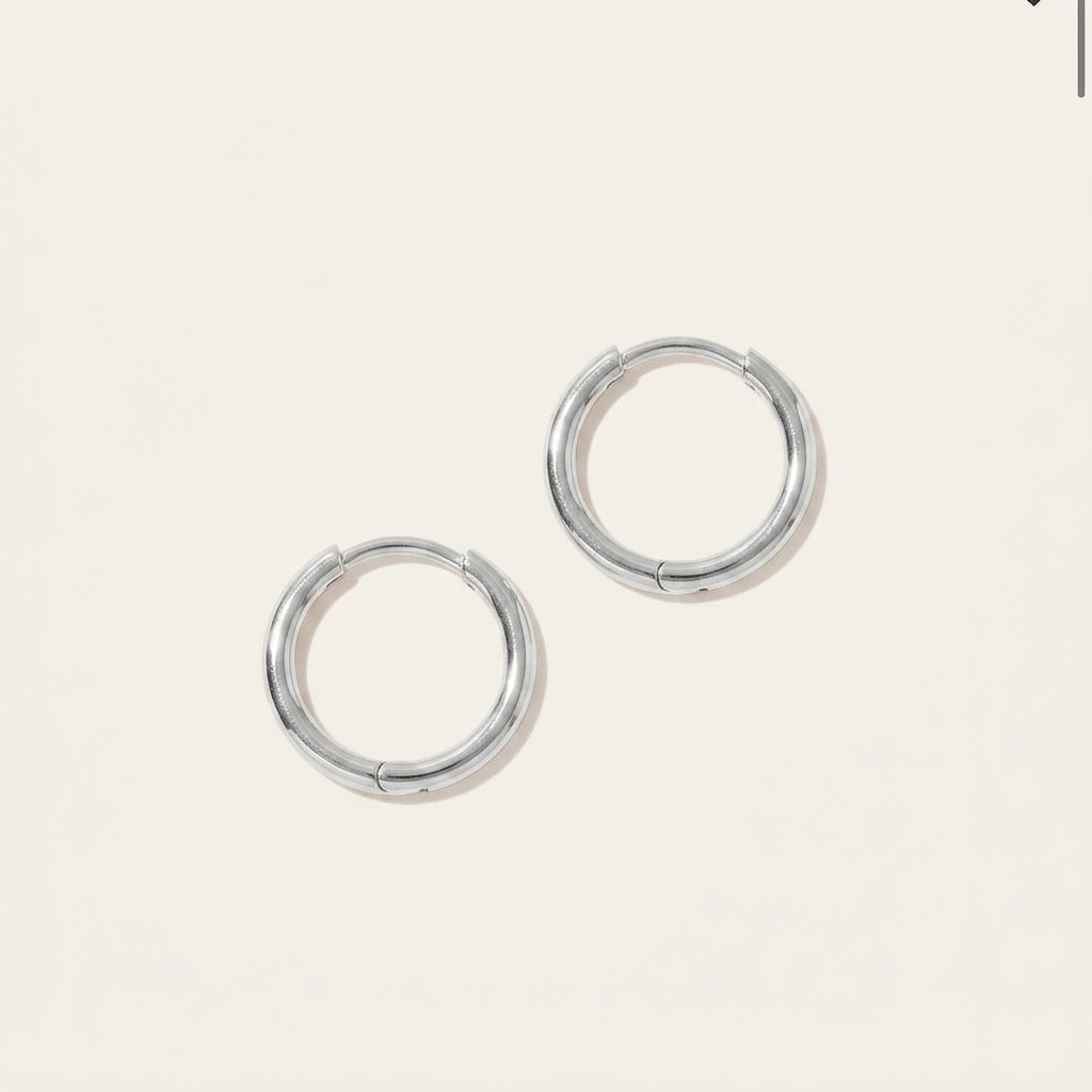 Classic Slim Huggie Hoops