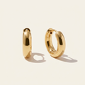 Chunky Huggie Hoops