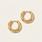 Chunky Huggie Hoops