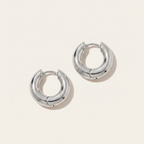 Chunky Huggie Hoops