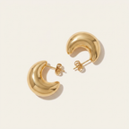 Sculptural Hoop Earrings
