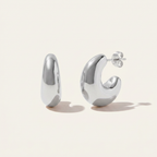 Sculptural Hoop Earrings