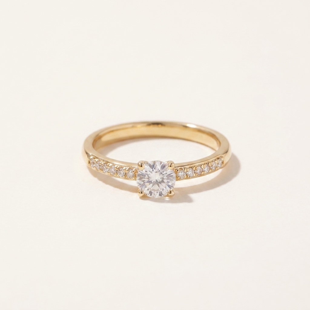 Classic CZ Slim Ring