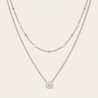 Classic Layered CZ Necklace